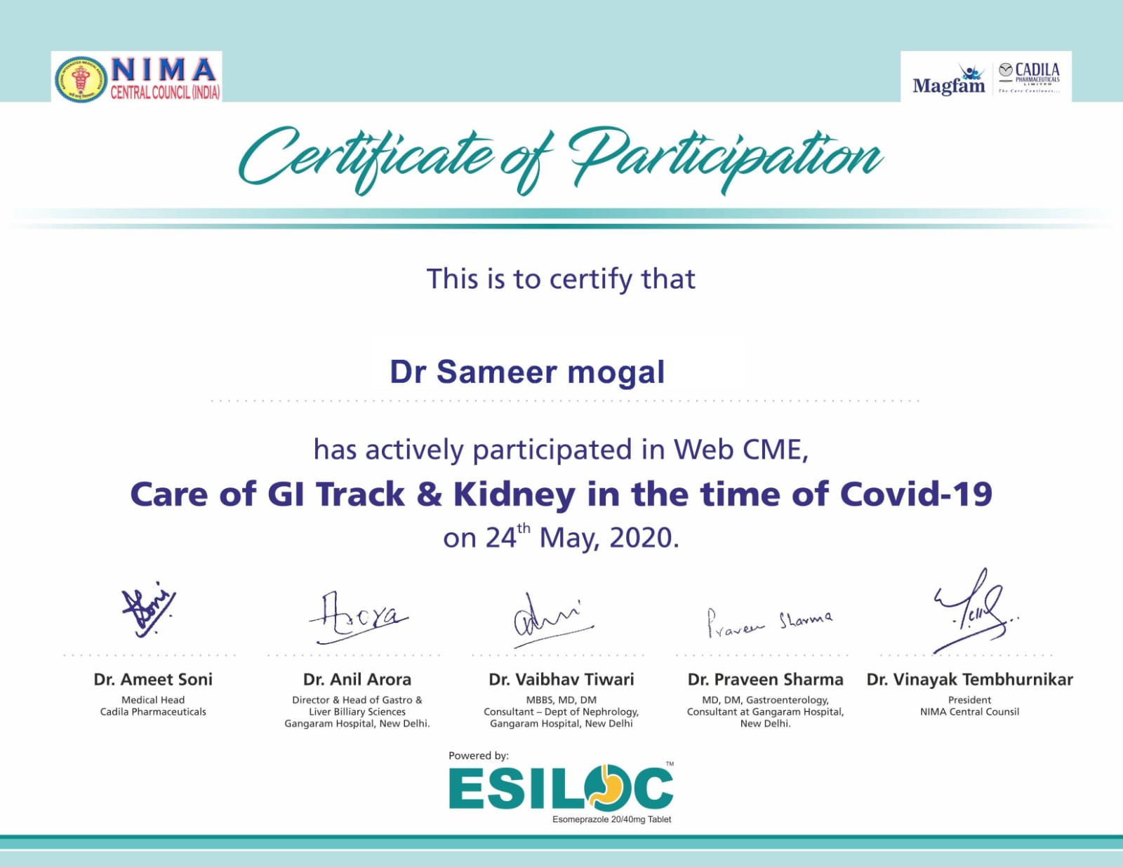 Certificate 23